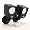 Motion Activated LED Spot Lights Built for Outdoor Security, Battery Powered, Smart Bridge, 2-Pack