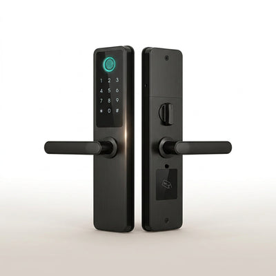 Smart Door Lock Built to Secure Any Entry, Fingerprint Recognition, IP55 Waterproof, Stainless Steel